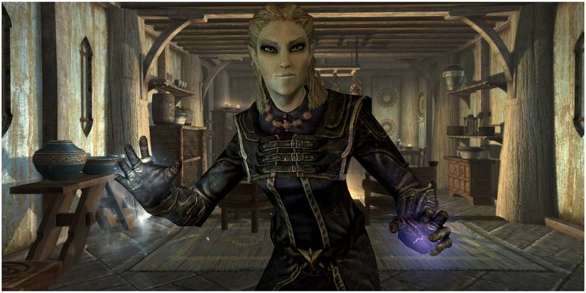 Elder Scrolls High Elf Wizard