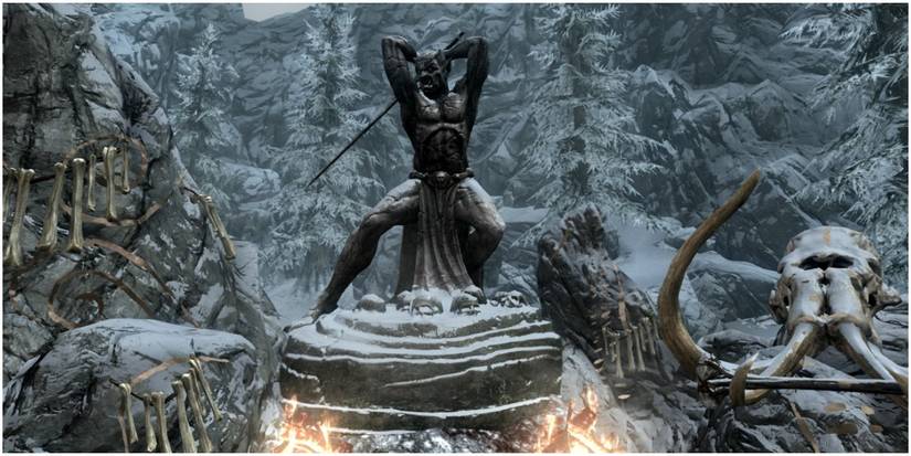 Elder Scrolls Malacath Statue