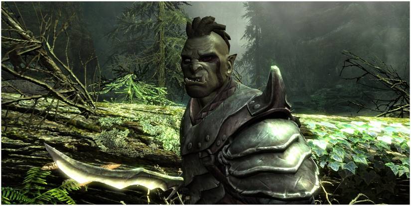 Elder Scrolls Orc Fallen Tree