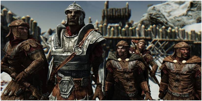 Elder Scrolls Orc In Imperial Legion