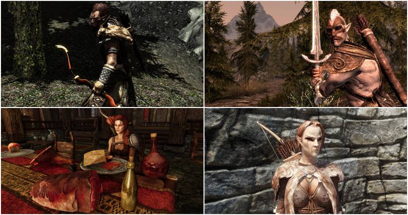 Elder Scrolls Wood Elf Feature
