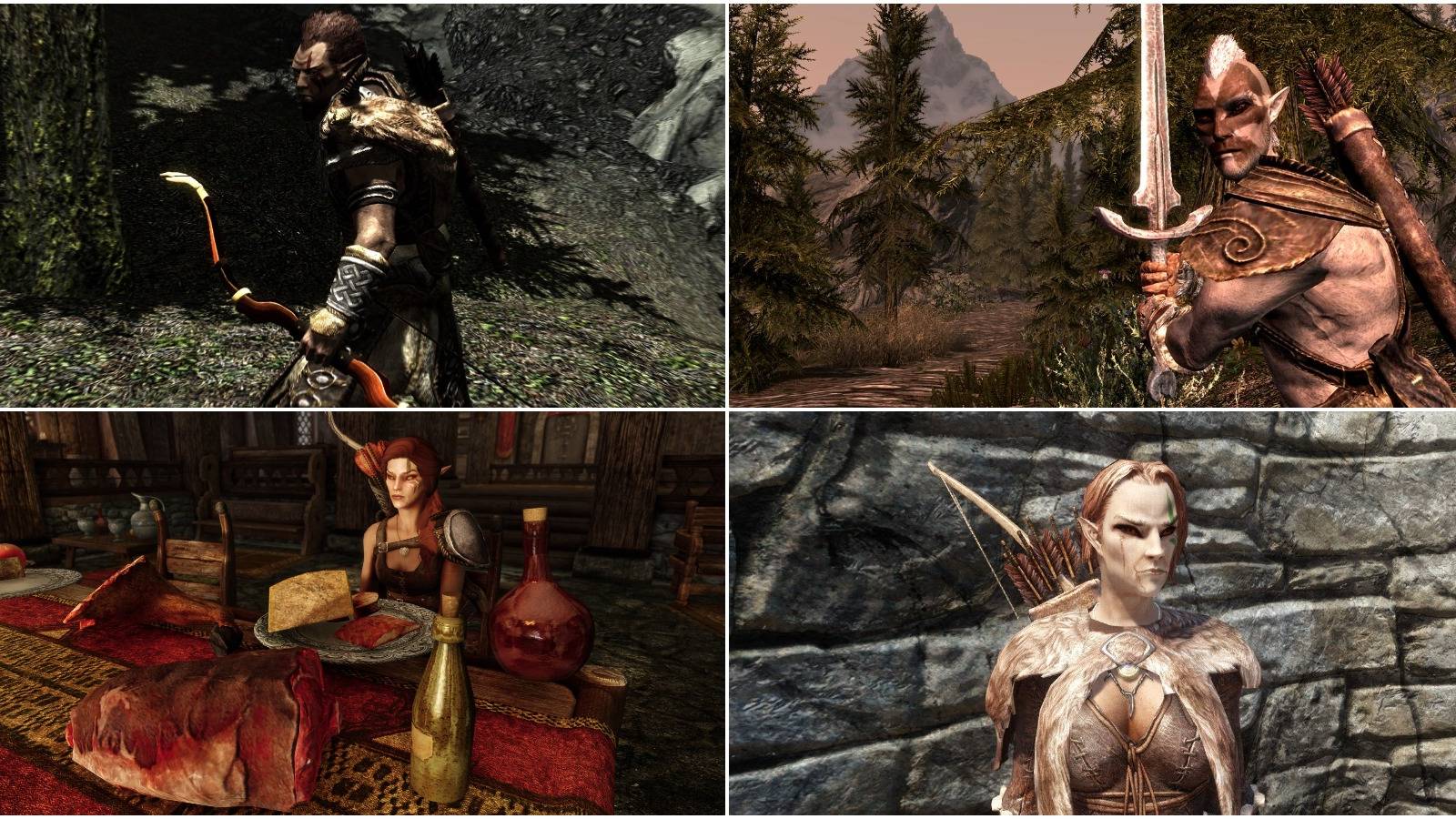 Elder Scrolls Wood Elf Feature