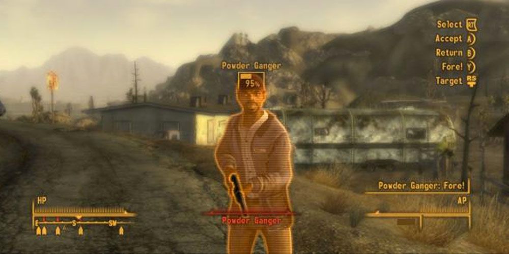 Fallout New Vegas VAT Combat