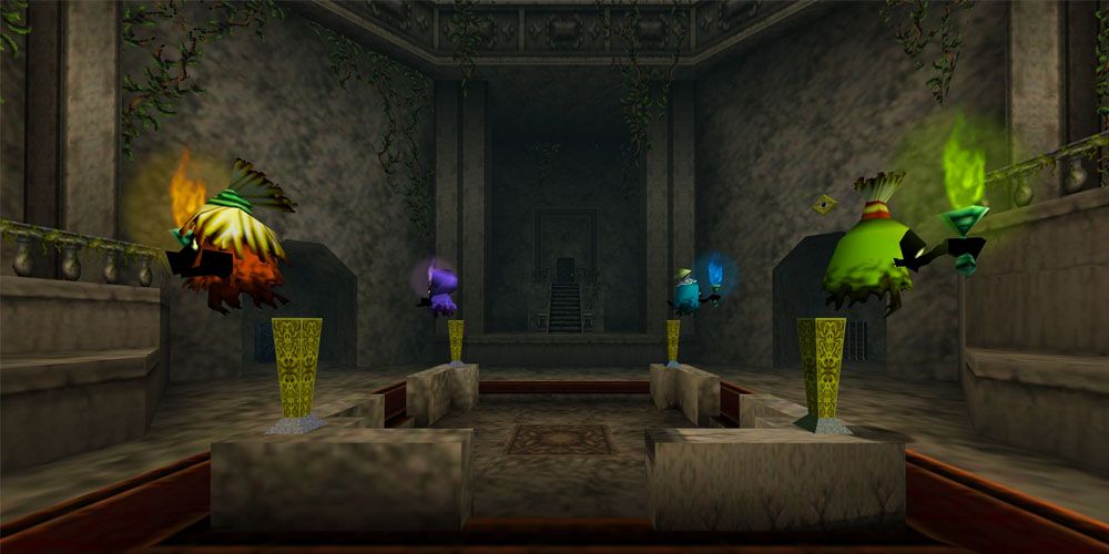The Forest Temple from Ocarina of Time