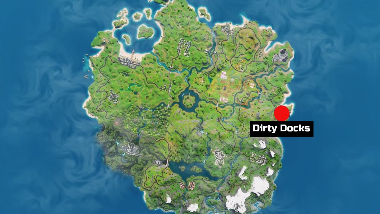 Fortnite T Location Where to Find the Hidden T
