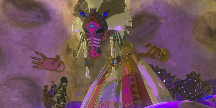 Horse god Malanya in Legend of Zelda Breath of the Wild