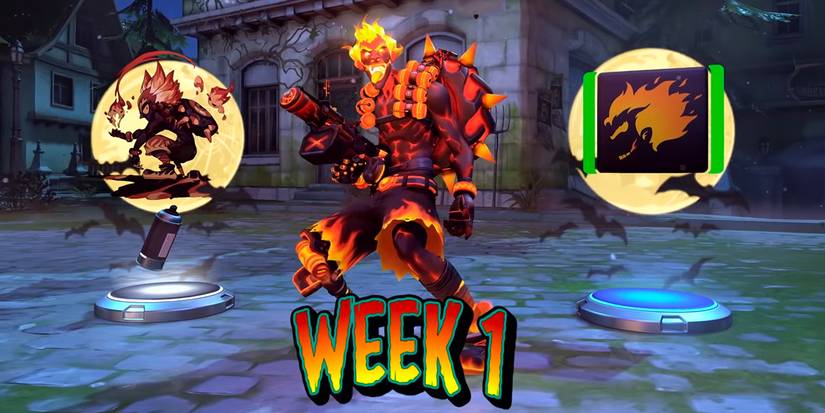 Junkrat halloween terror event inferno skin week 1 challenges blizzard