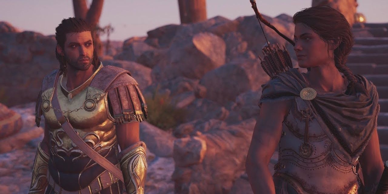 Screenshot Assassin's Creed Odyssey Kassandra Alexios Together