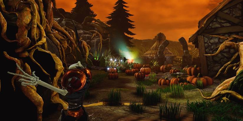 Medievil remake pumpkin patch
