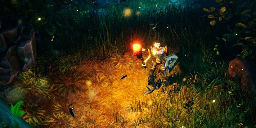 Medievil remake with a torch