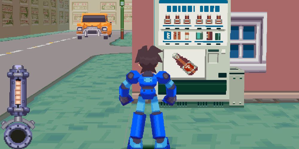 Mega Man Legends Soda Machine