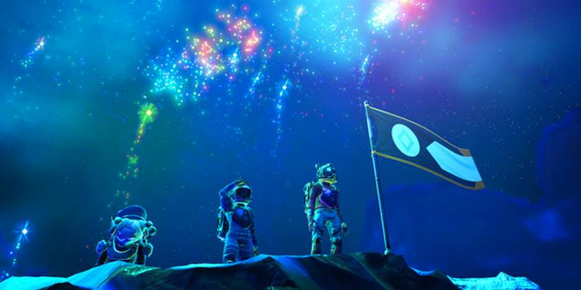 No Man's Sky Flag Planting
