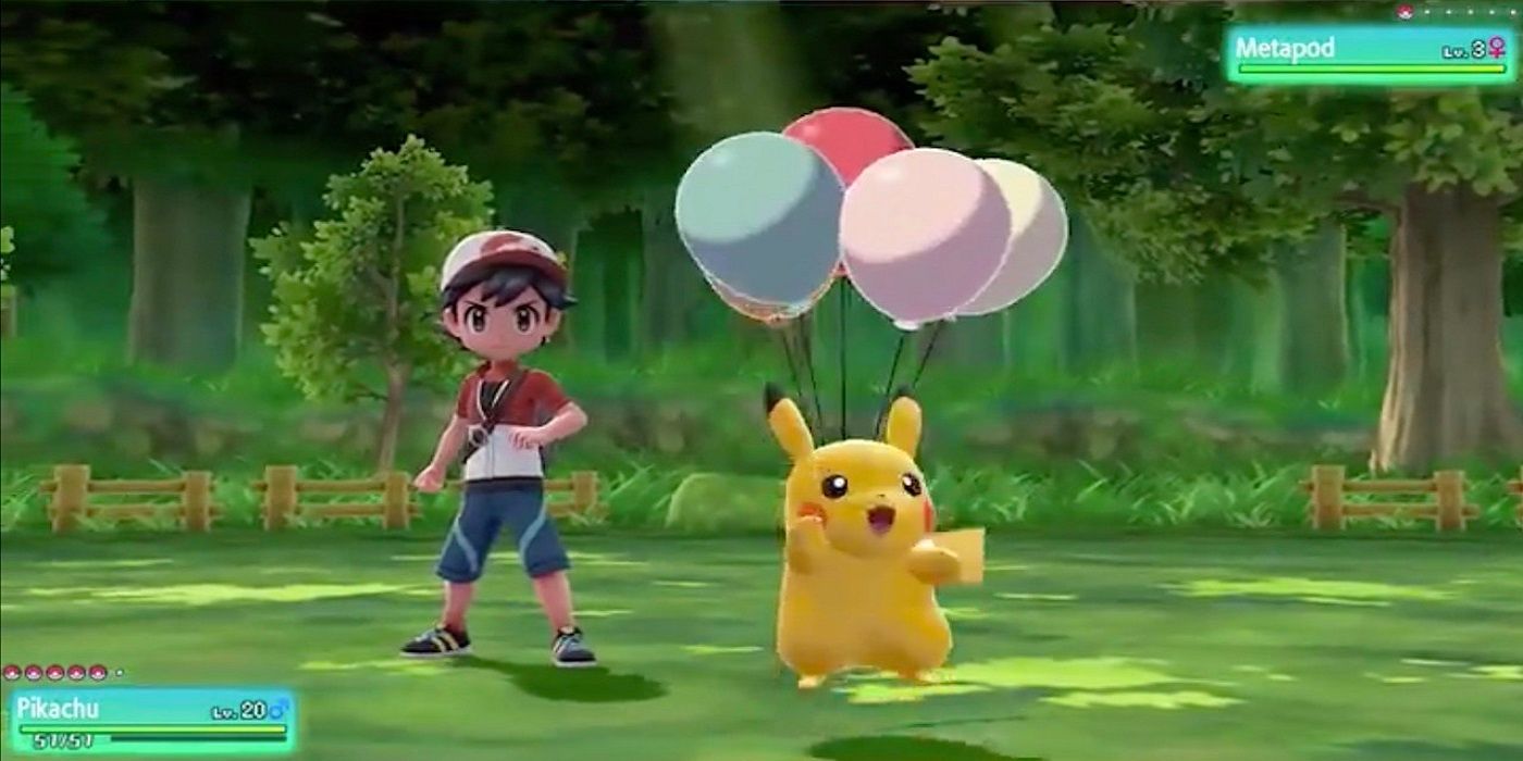 Pokémon Let's Go Pikachu Battle Floaty Fall