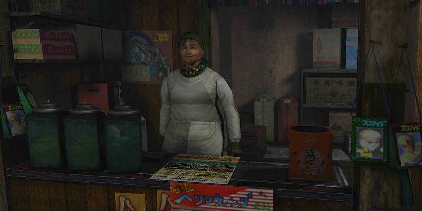 Shenmue Store clerk