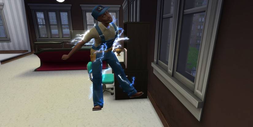 Electrocution in The Sims 4