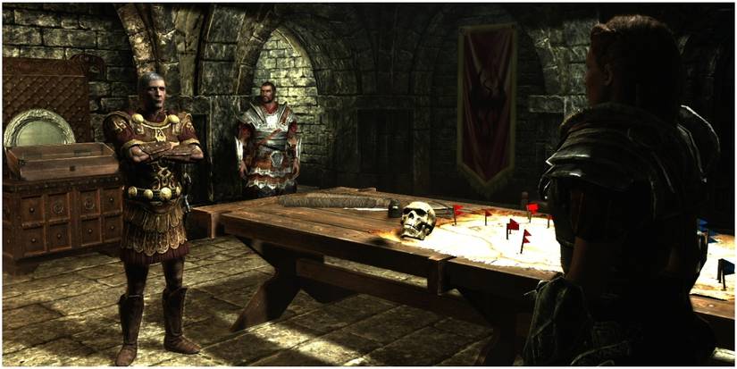 Skyrim General Tullius and Legate Rikke