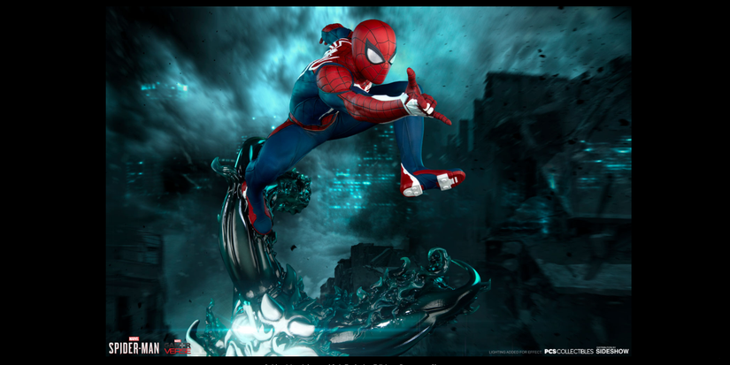 Spider-Man Advanced Suit Statue