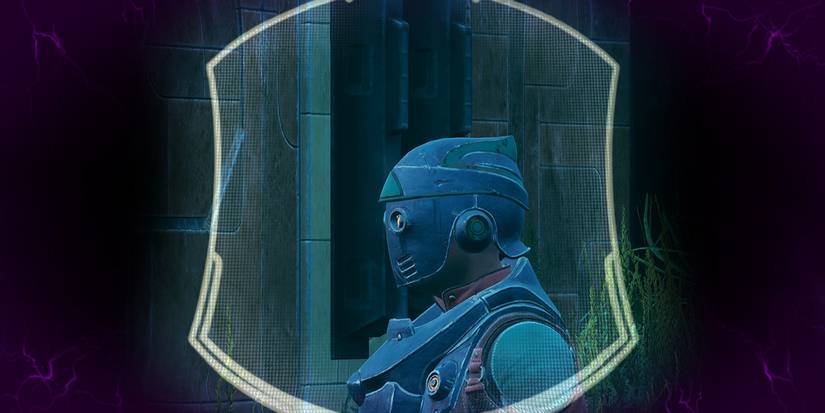 Outer World enemy in crosshairs