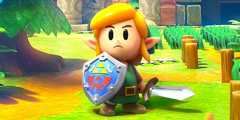 Link in the Link's Awakening remake