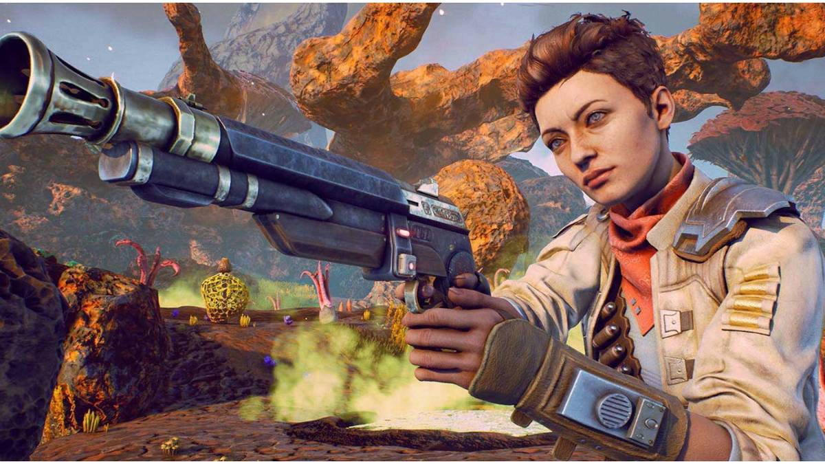The Outer Worlds Gun Close Up