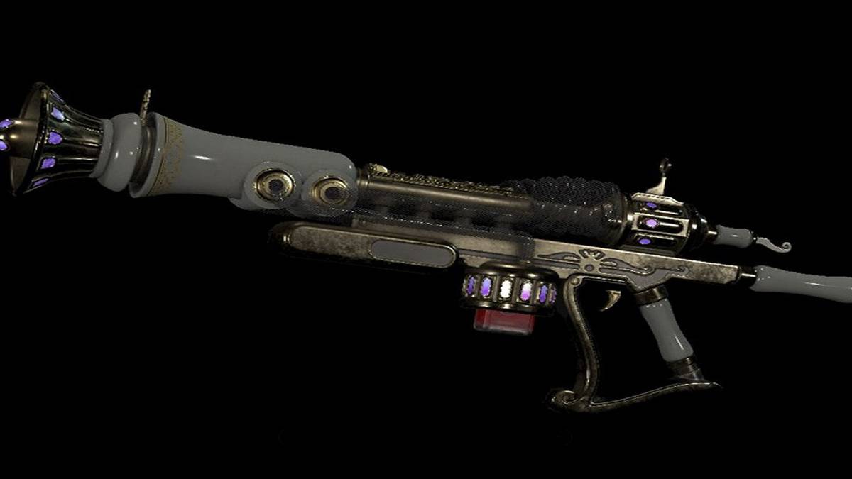 The mind control gun.