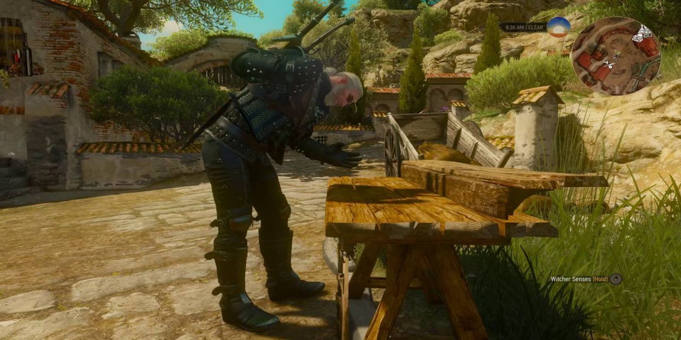 Repairing Items in The Witcher 3