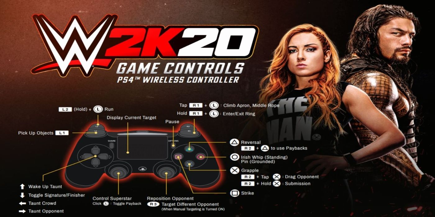 WWE 2K20 Controls