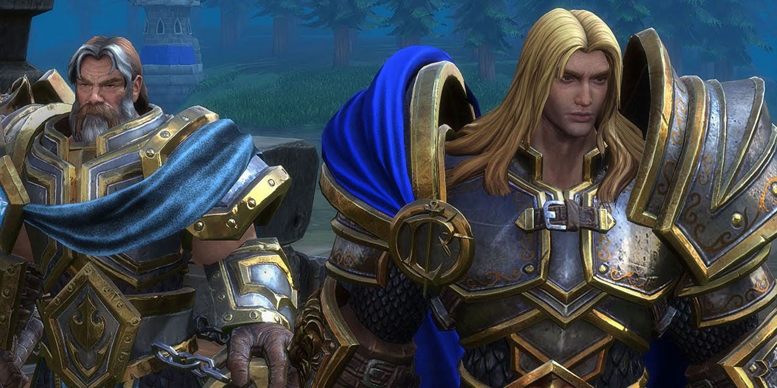 Warcraft 3 Reforged Arthas and Uther