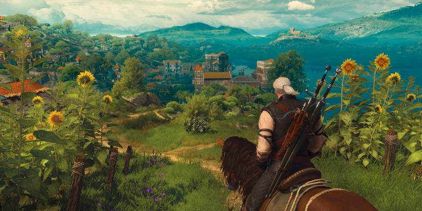Witcher 3 geralt and roach