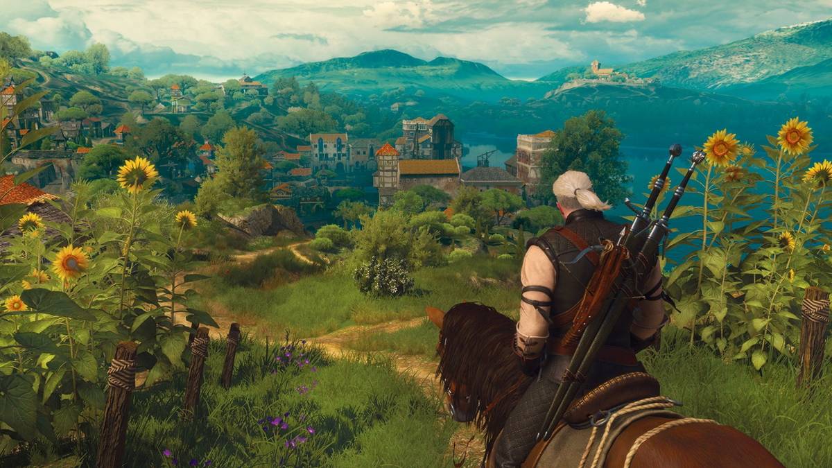 Witcher 3 geralt and roach