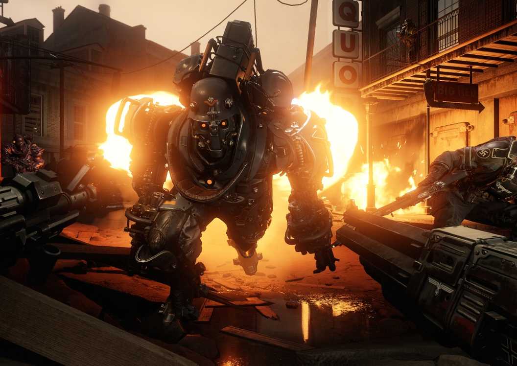Wolfenstein 2 Robot Charging