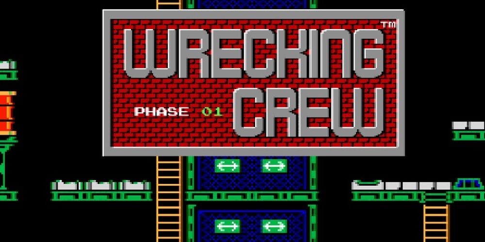Wrecking Crew Title Screen