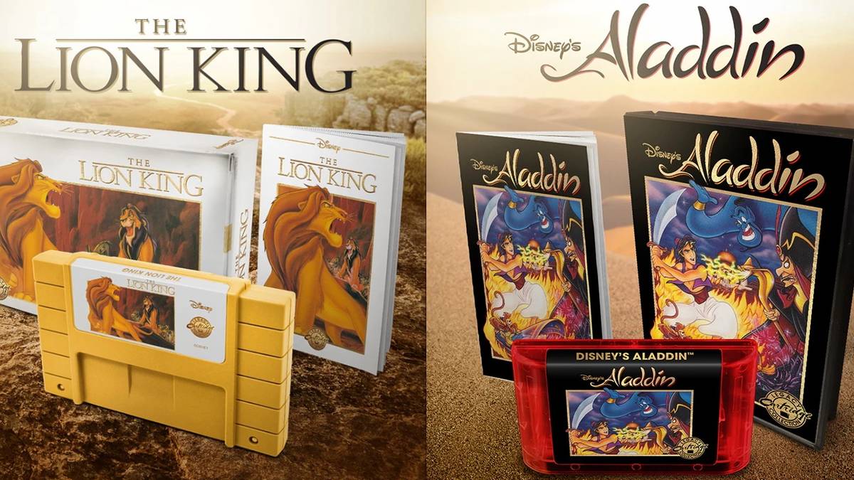 the lion king and disney's aladdin