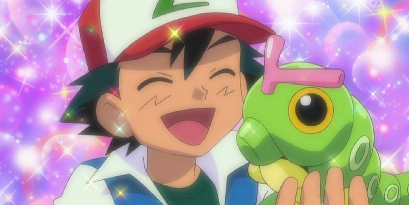 ashs first pokemon ranked caterpie 3