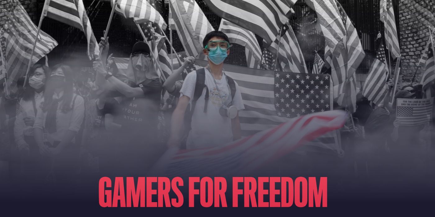 gamers for freedom protest