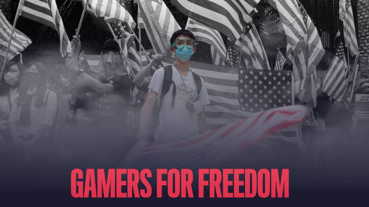 gamers for freedom protest