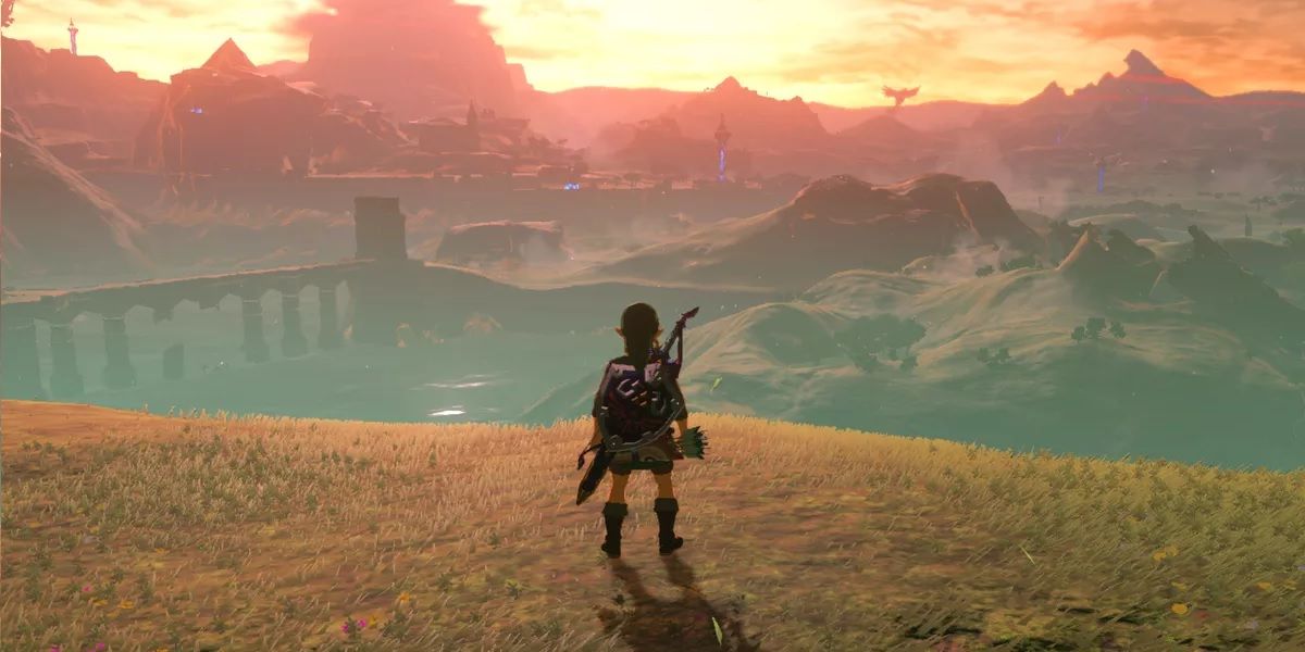 The landscape of Breath of the Wild