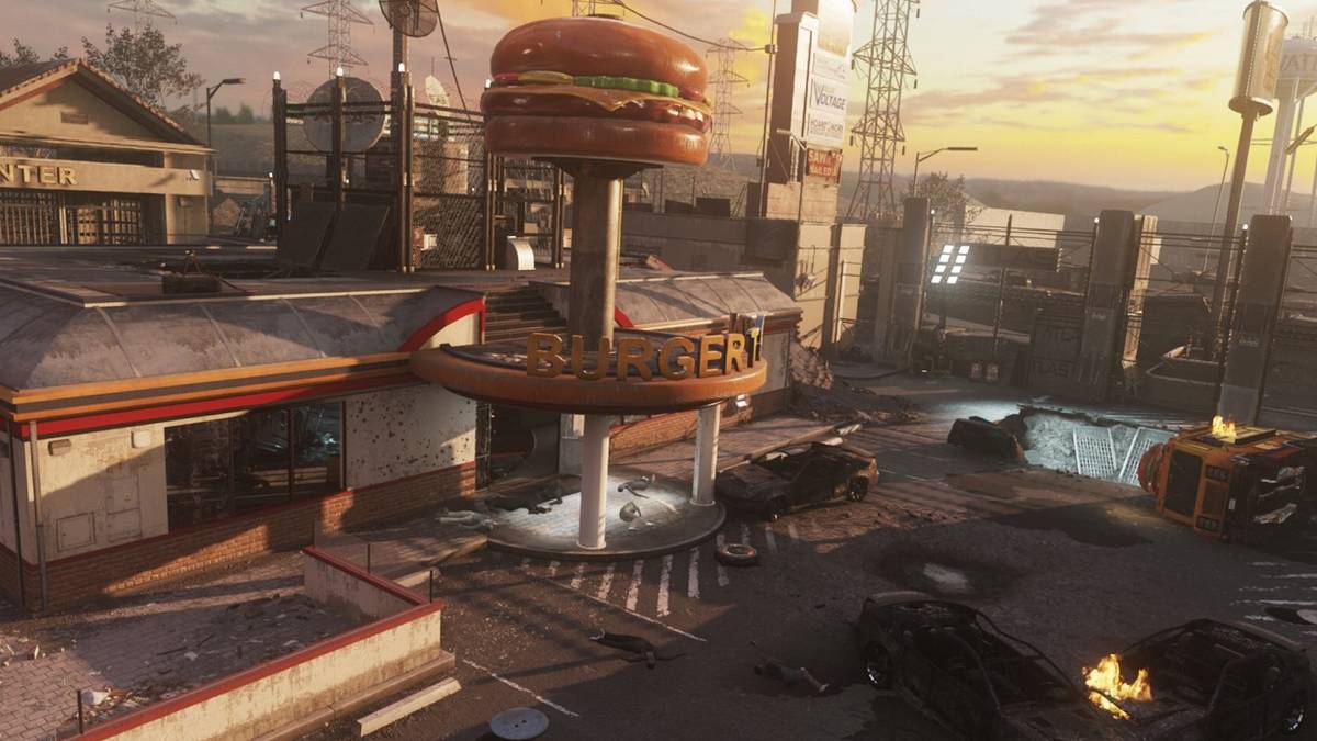 call of duty modern warfare burger town