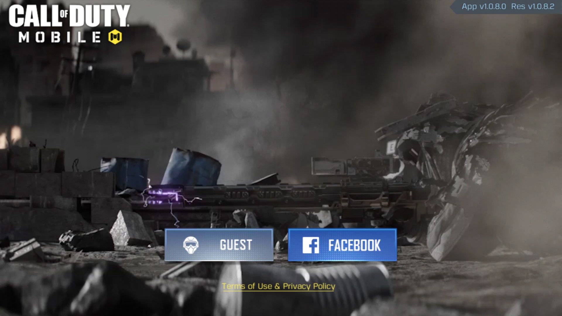 Call of Duty Mobile Facebook Loging