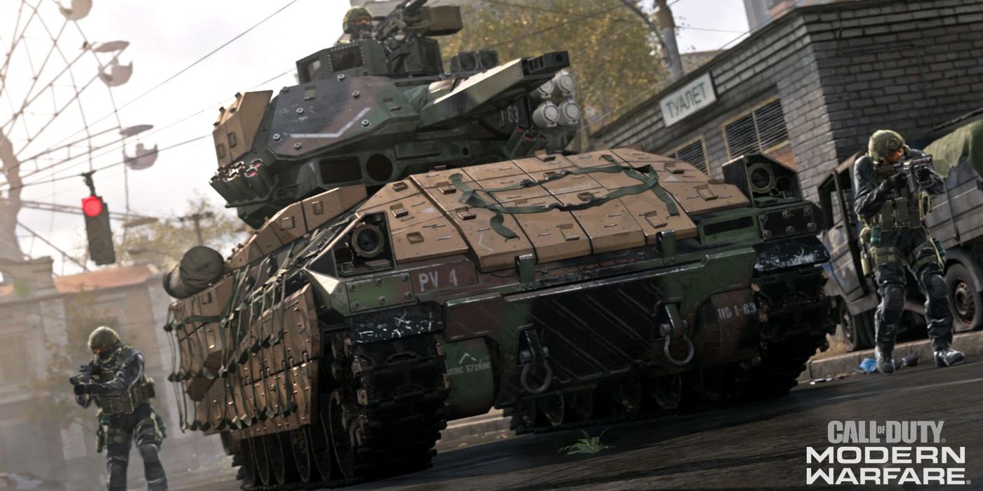 modern warfare ground war tank