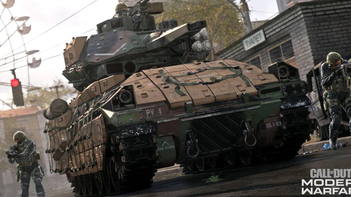 modern warfare ground war tank