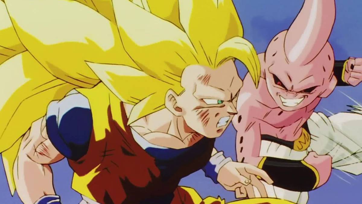 dbz kakarot ss3 goku bites buu