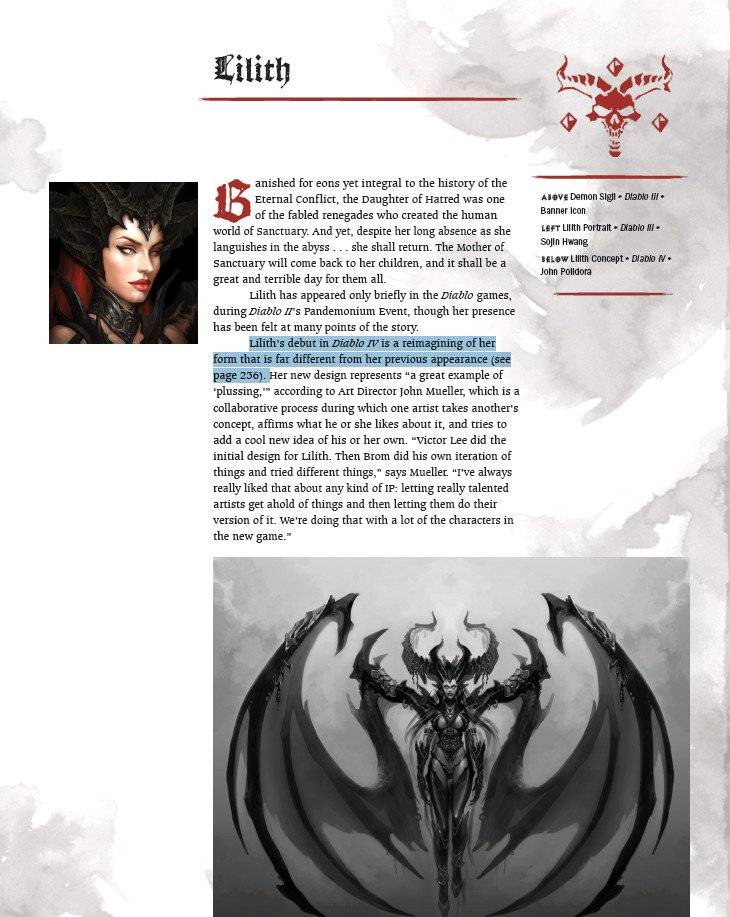 lilith concept art diablo 4