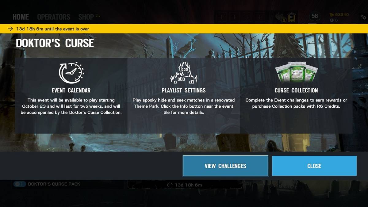 Summary of Doktors Curse event.