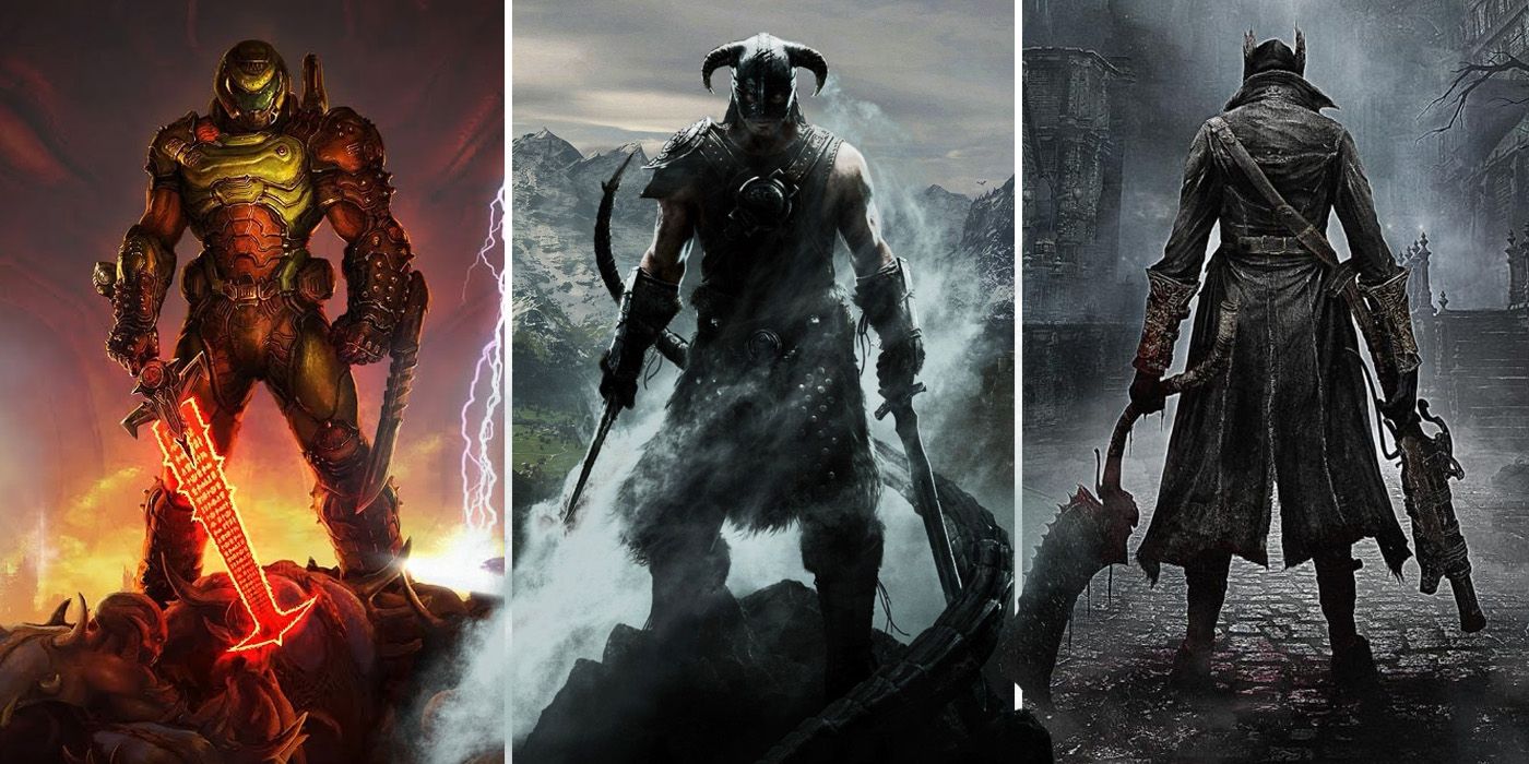 Doom, Skyrim and Bloodborne are all difficult to speedrun