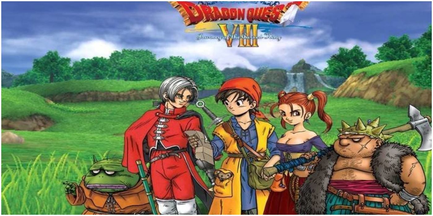 Dragon Quest VIII: Journey of the Cursed King (W/Book) - (PS2