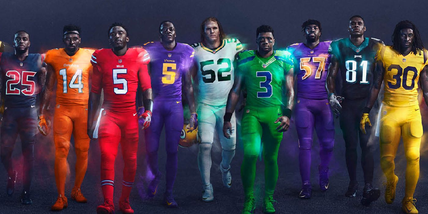 best color rush jerseys