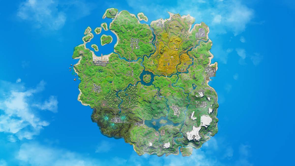 fortnite chapter 2 map epic games