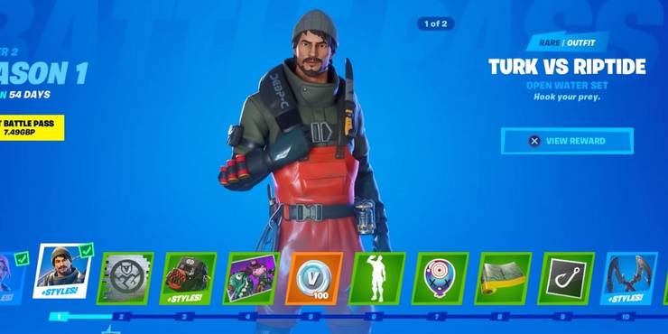 Fortnite Here Are All The Chapter 2 Season 1 Battle Pass Skins Fortnite Here Are All The Chapter 2 Season 1 Battle Pass Skins