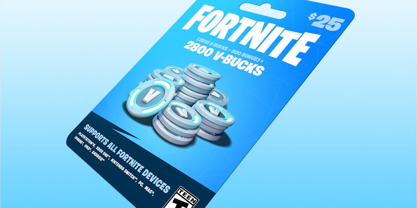 Fortnite V Buck Gift Cards Releasing In Time For The Holidays
